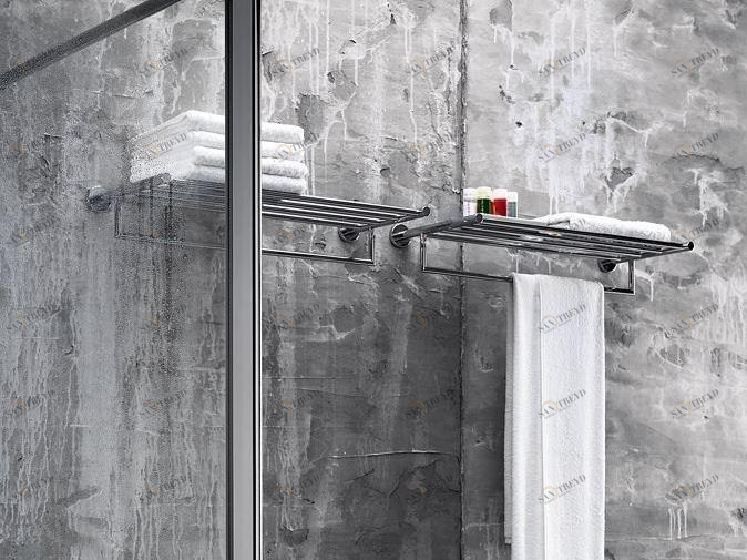 INDA® Полка для ванной из металла Gealuna A10680