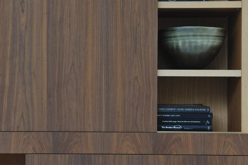 Morelato Модульный книжный шкаф из вишни и ореха  Art. fs3510597  - Вид №3