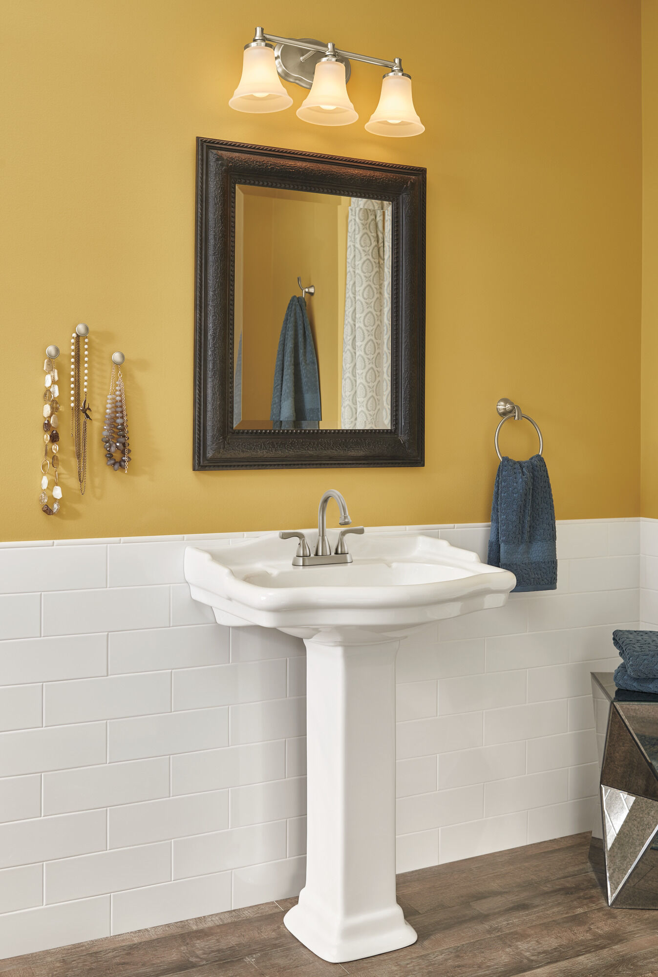 Набор смесителей для ванной с двумя ручками Delta Faucet 25911LF-SS - Вид №1