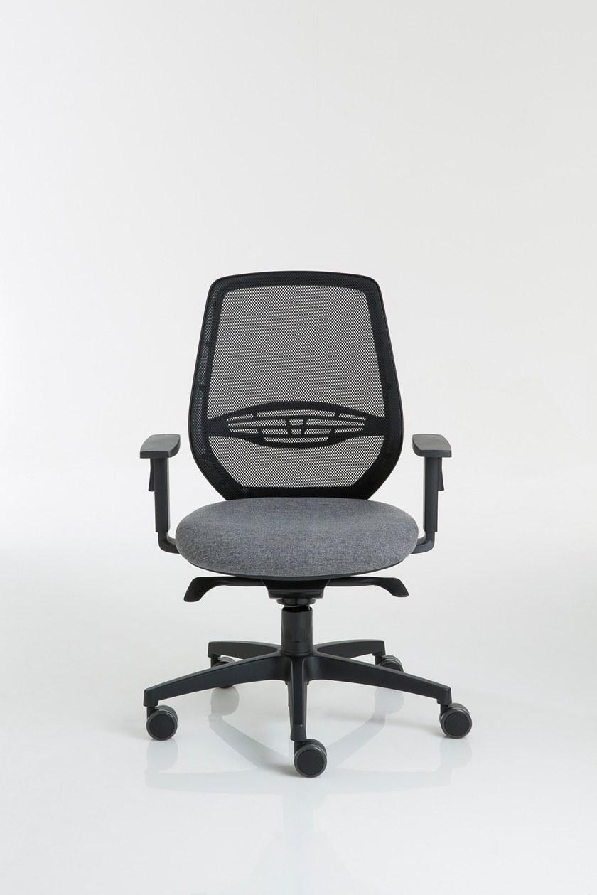 Luxy Сетчатое офисное кресло с 5 спицами и подлокотниками Post sun-id-1496892 - Вид №6