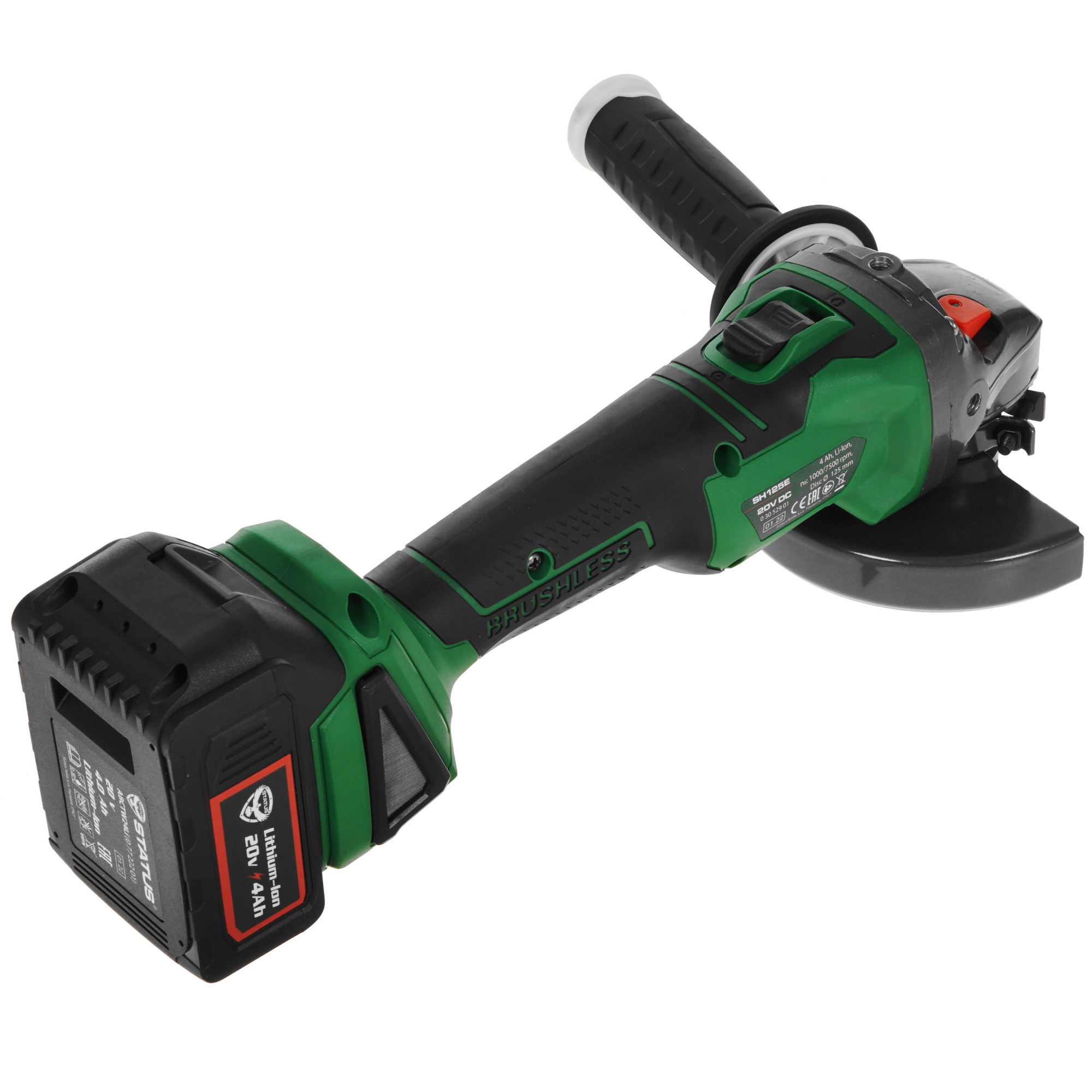 Углошлифовальная машина (УШМ) STATUS SH125E UniOne 20V 9903566 STDN-0073841 - Вид №1