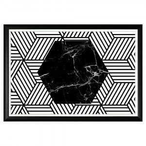 896519750_1818 Арт-постер «Шесть граней черного» Object Desire