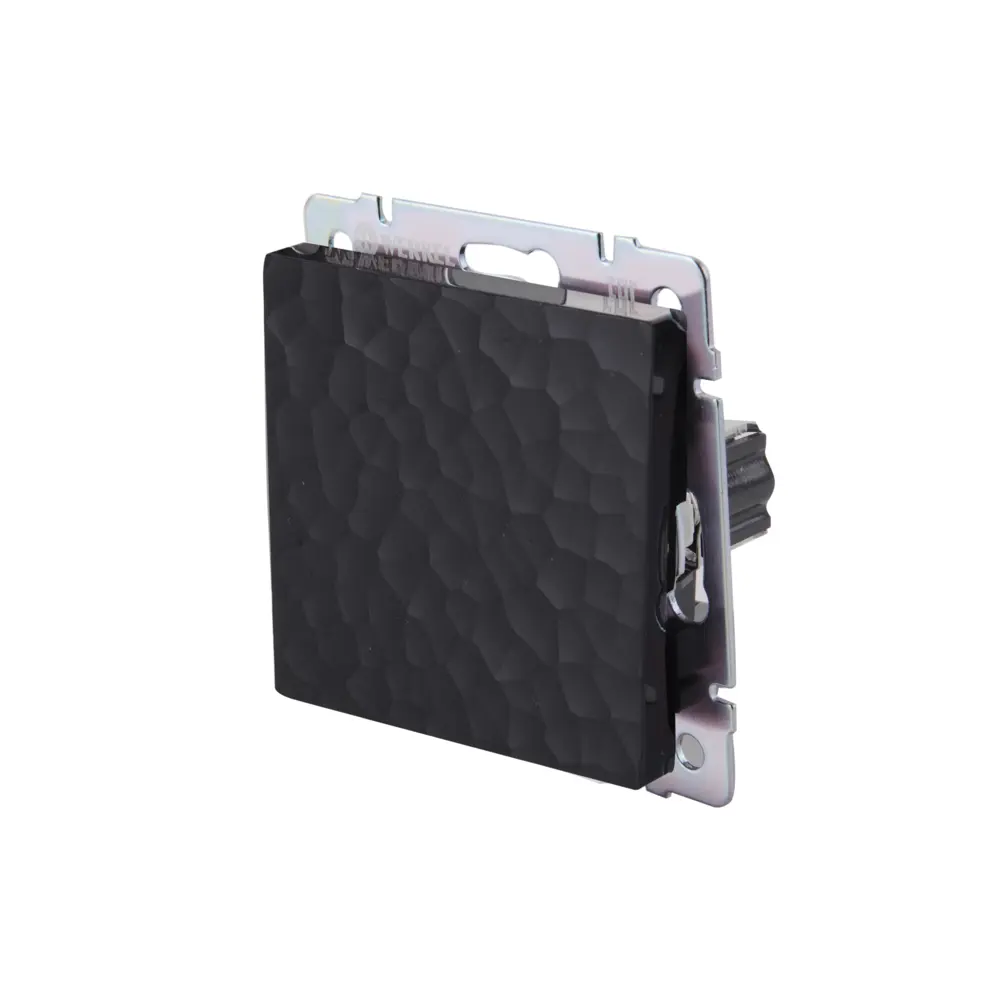 Заглушка накладная Werkel Hammer без заземления цвет черный STLM-2028942 - Вид №1