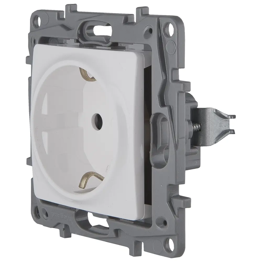 Розетка Legrand Etika с защитными шторками и заземлением 17356214 STLM-0007964 - Вид №2