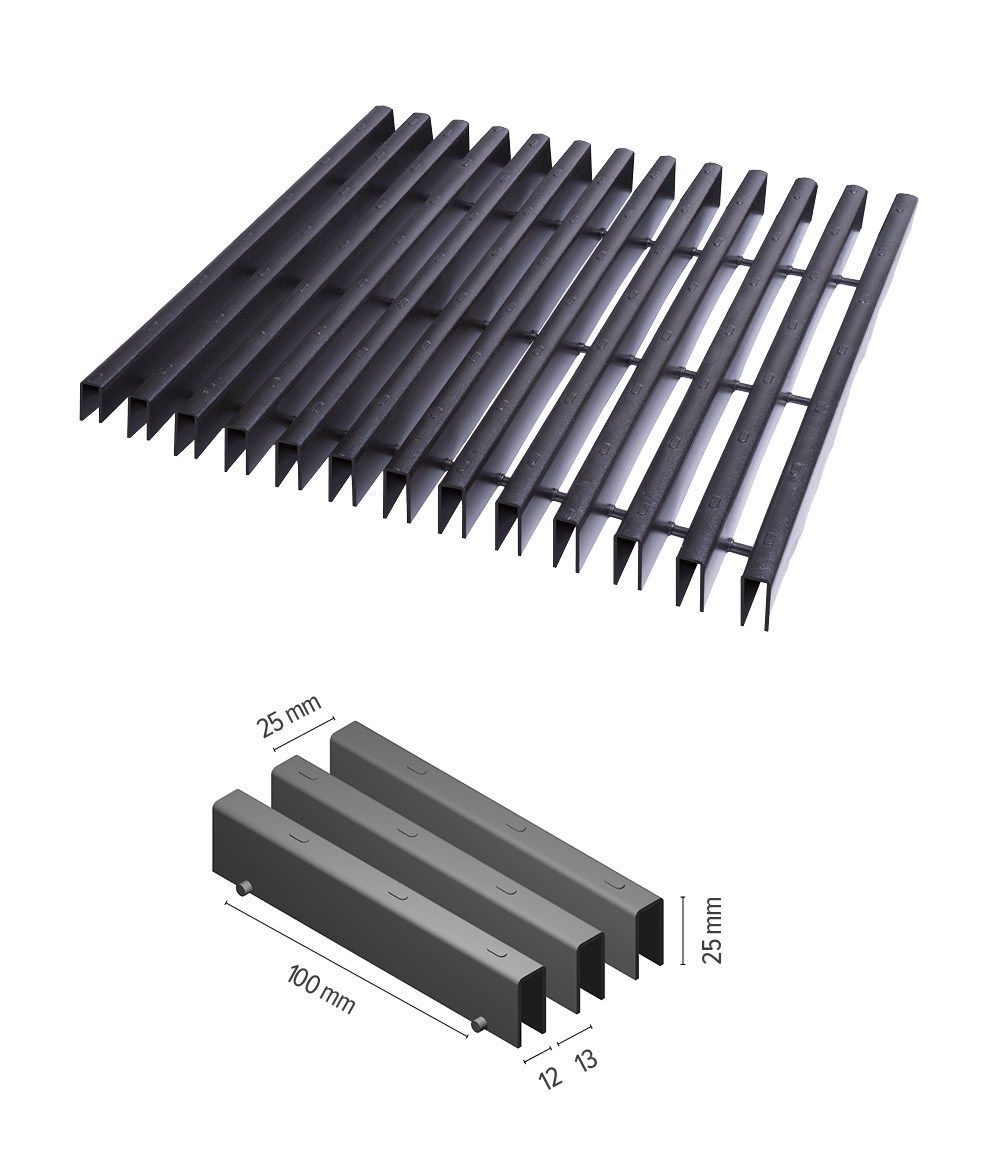 Сварная стальная решетка Defim Orsogril Barrotto ARCH-00044134 - Вид №4
