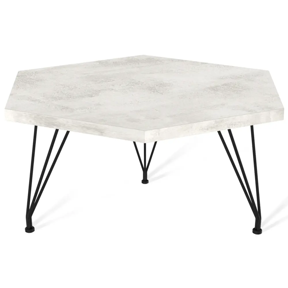 Журнальный столик Sheffilton овальный 52x60 см белый STLM-2021840 - Вид №1