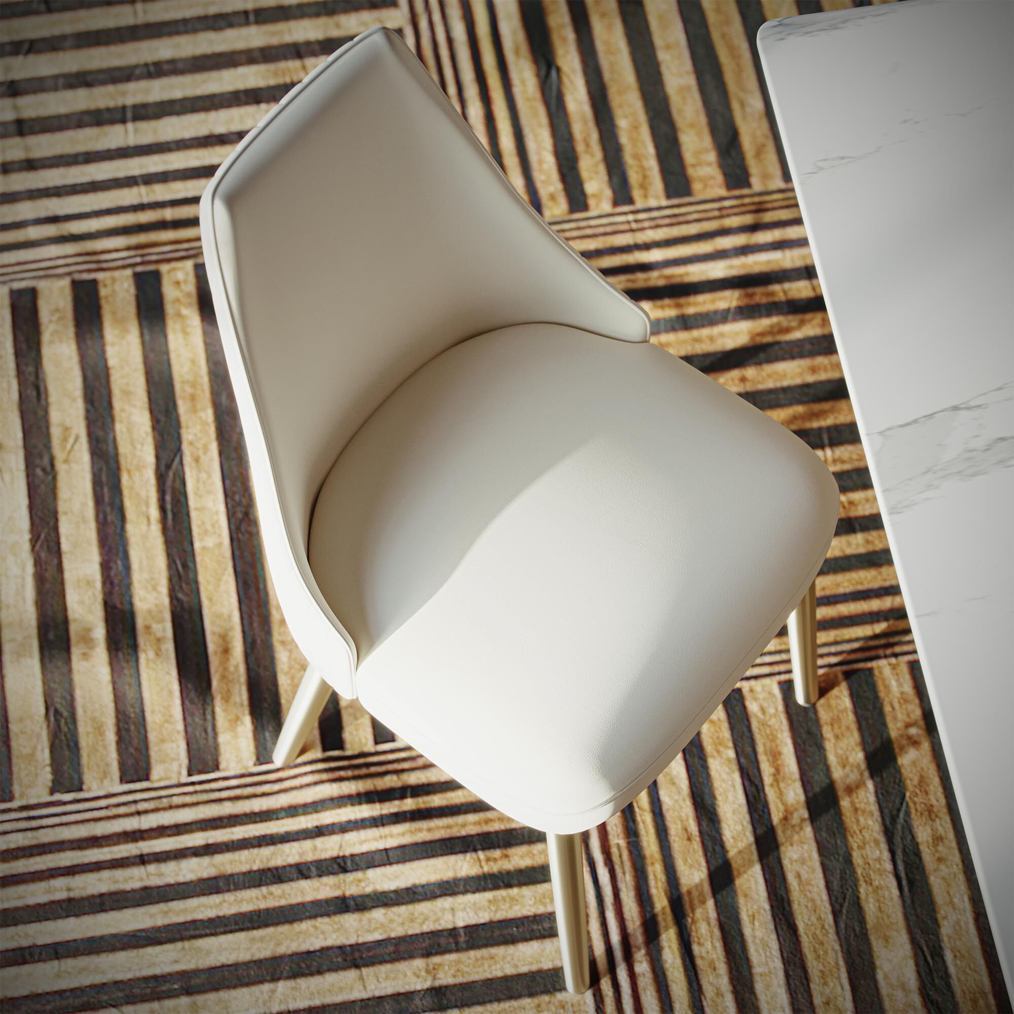 Стул из искусственной кожи GIULIA GRILLO COLLECTION ARCH-00051333 - Вид №5