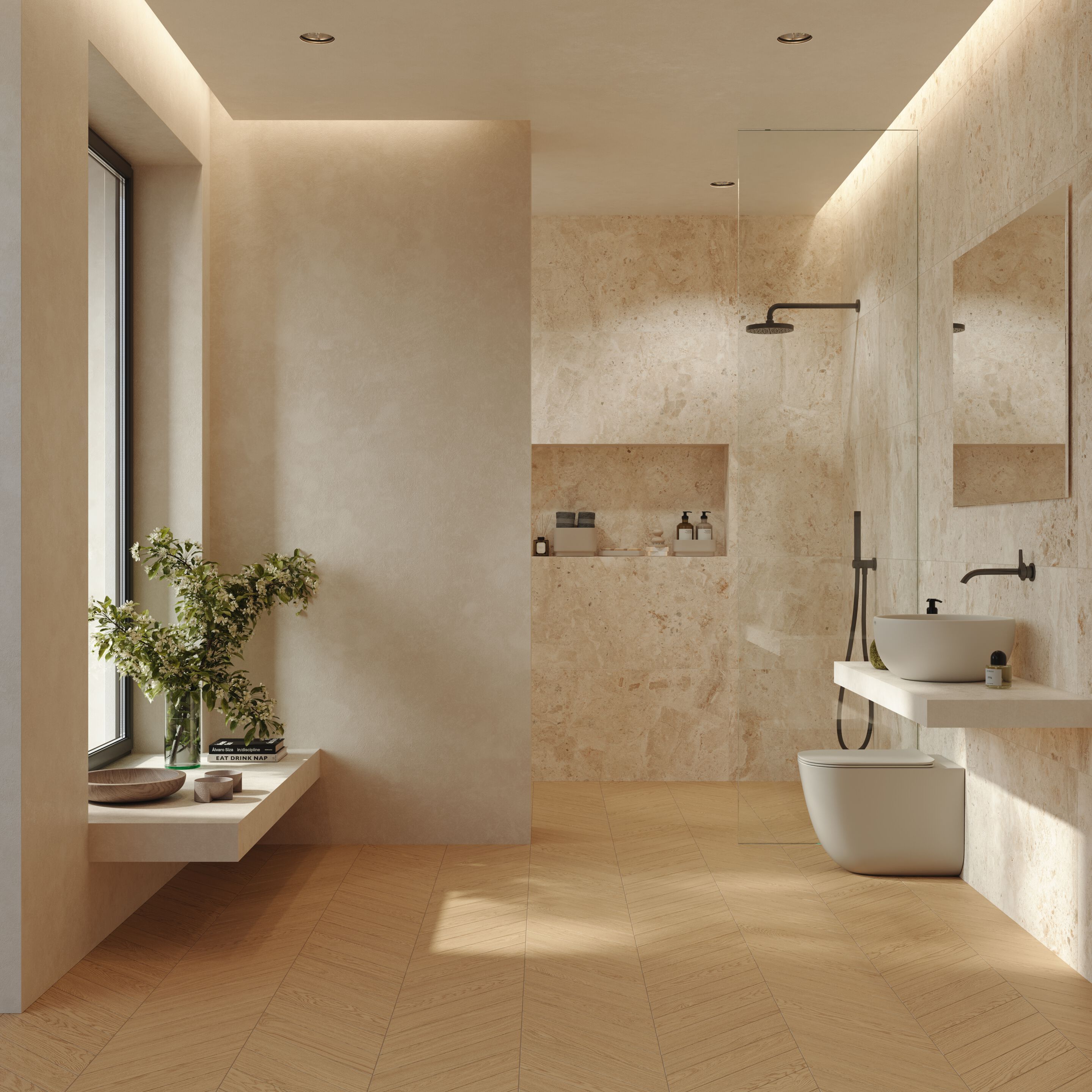 Пол из керамогранита под дерево IRIS Ceramica ARMONIE LEGNO ARCH-00115911 - Вид №1