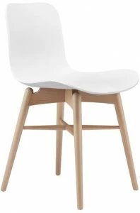 NORR11 Пластиковый стул на буковых ножках Langue