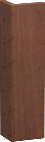 LC589901313 L-Cube Доборная планка для шкафчика L-Cube Американский орех, натуральный шпон Duravit