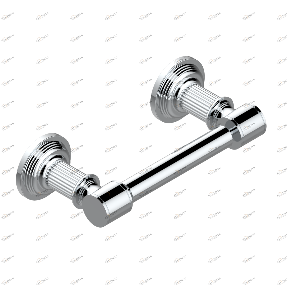 U9N-543M Бумагодержатель Thg-paris Grand central с ручками-рукоятками с чёрным ониксом Хром U9N-543M CAT.A