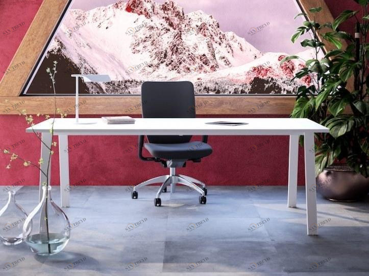 MASCAGNI Прямоугольный рабочий стол из дерева Workstation 99ccat