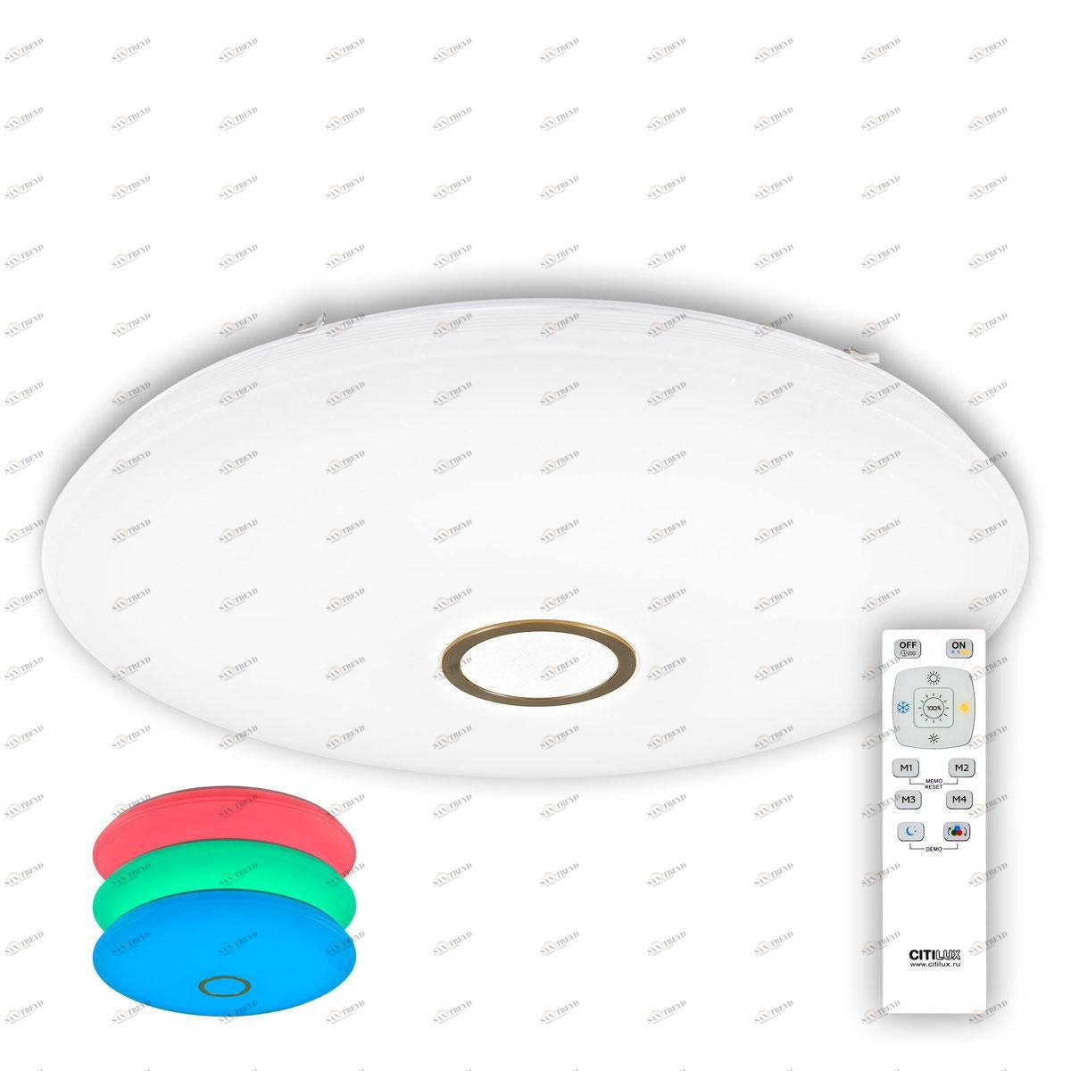 Потолочный светодиодный светильник Citilux СтарЛайт CL703143RGB CITILUX ДИЗАЙНЕРСКИЕ 277031 Белый 