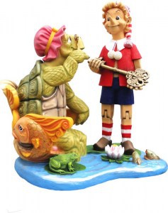 10697 БУРАТИНО, скульптура из бетона LAB.Space  - Вид №1