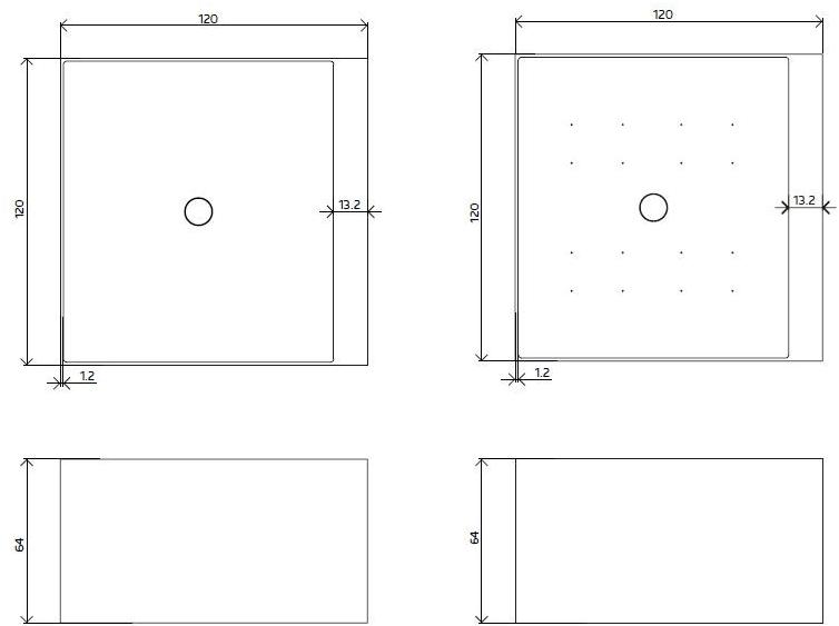 Relax Design Отдельностоящая квадратная ванна из luxolid® sun-id-1430281 - Вид №4
