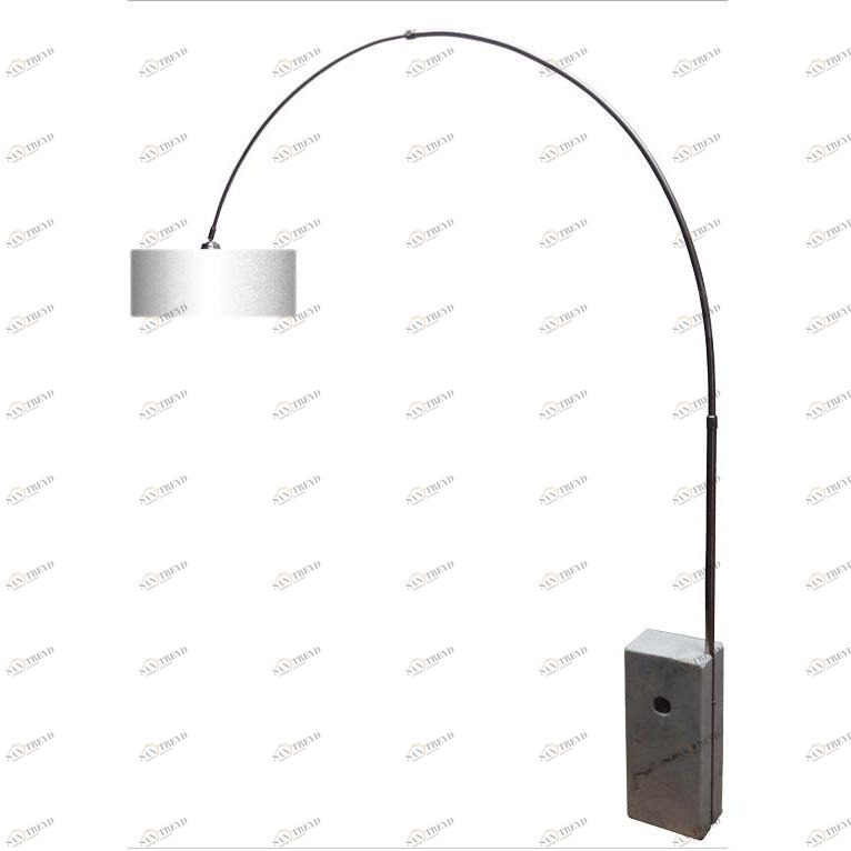 Торшер дизайнерский Newport Grey White FL 12401/FL NEWPORT  081407 Белый;серый 