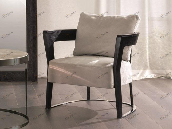 Longhi Кресло из ткани с подлокотниками Loveluxe 2016 – vanity collection X 685