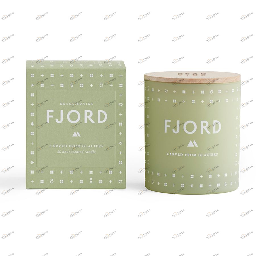 Свеча ароматическая FJORD с крышкой, 190 г S K A N D I N A V I S K SK1105