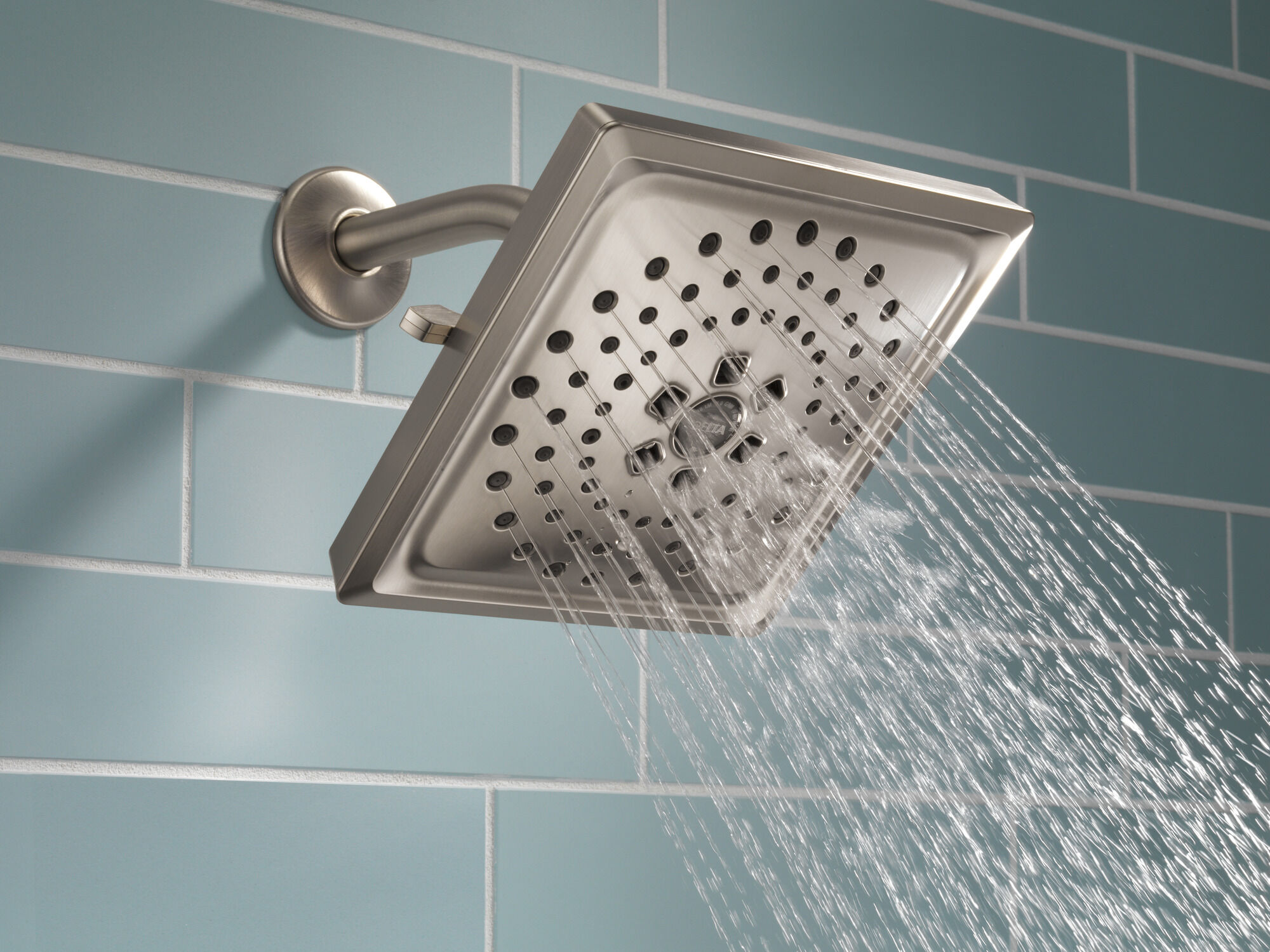 75355CSN H2Okinetic® 3-х позиционная душевая лейка Raincan Delta Faucet DELTA Матовый никель Spotshield - Вид №4