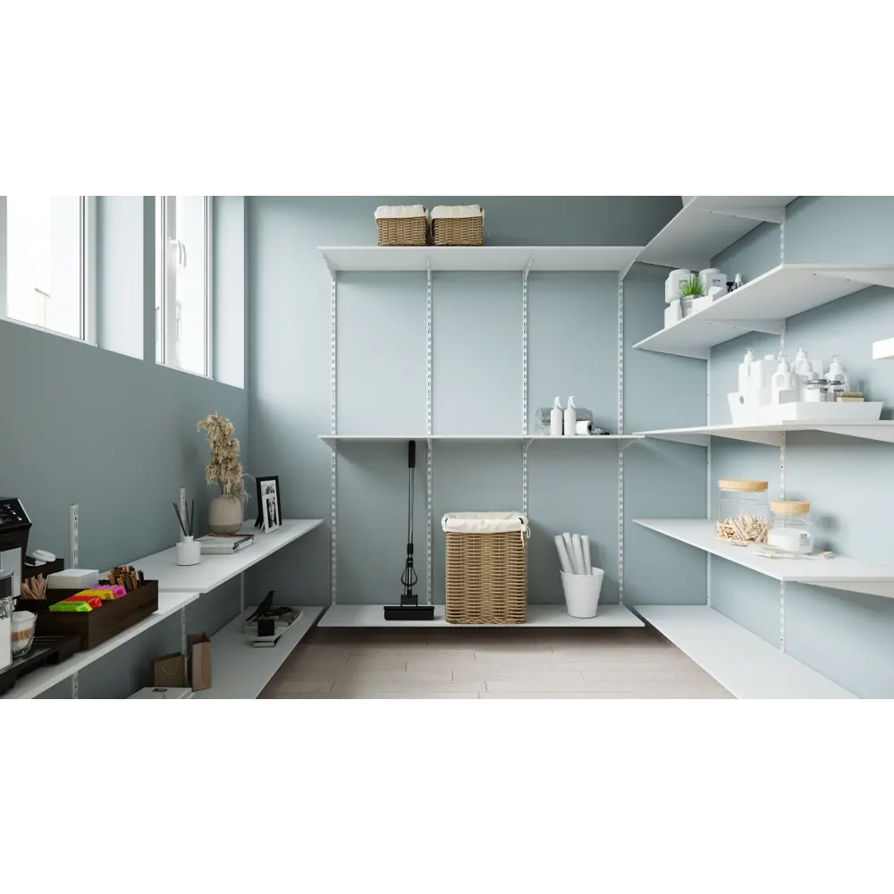 Кронштейн двухрядный KONSENSA 7.5x7.8 см нагрузка до 25 кг цвет белый 10 шт STLM-2083890 - Вид №12