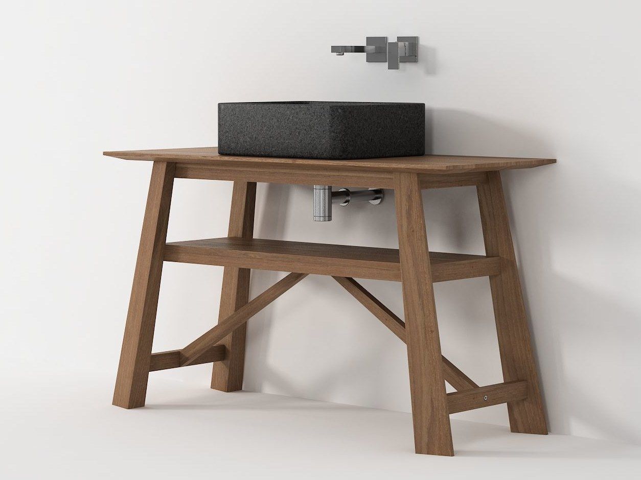 Шкаф для умывальника из массива дерева KARPENTER Carpenter Bath ARCH-00049392