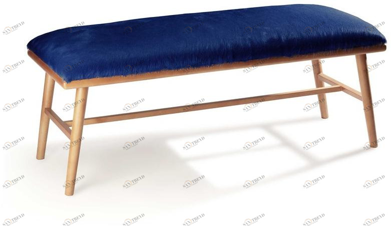 Mambo Unlimited Ideas Мягкая кожаная скамейка Nano sun-id-1430095