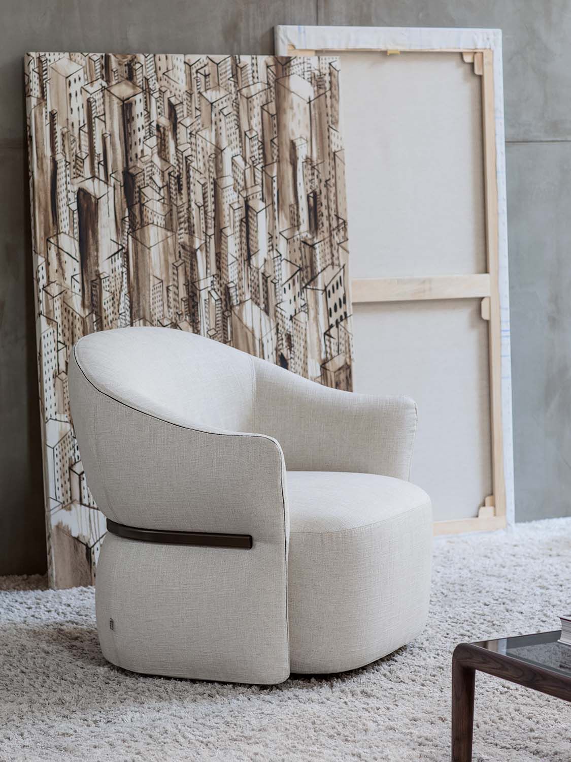 Кресло с подлокотниками Flou Мадам Баттерфляй ARCH-00021203 - Вид №4