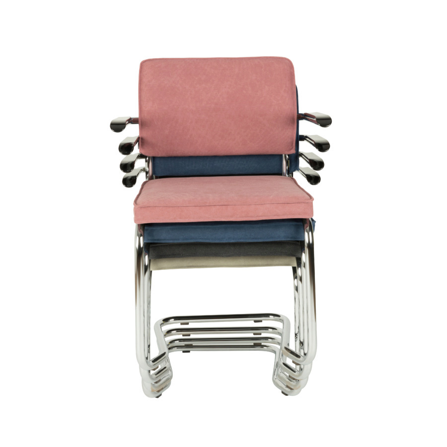 Кресло Ridge Kink Vintage синее Zuiver 1200073 - Вид №8