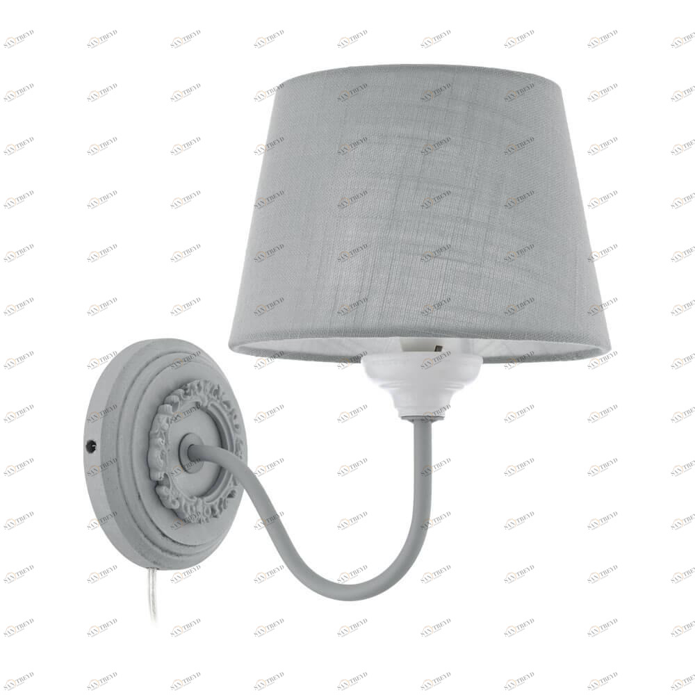 Бра настенное серое Eglo Larache 43238 EGLO LARACHE 00-3929937 Серый 