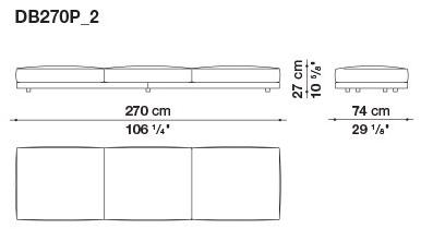 B&B Italia Кожаный диван Dock sun-id-1441060 - Вид №68