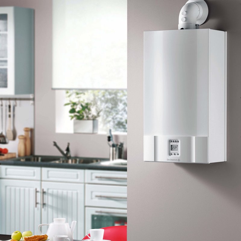 Котел газовый настенный De Dietrich ZENA MS 24 FF одноконтурный закрытый 24 кВт CZB46524352 - Вид №2