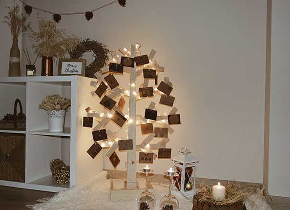 PT125 Поддон дерево Dekoraniaevents Navidad 