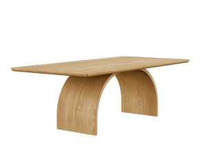 Прямоугольный обеденный стол из дуба