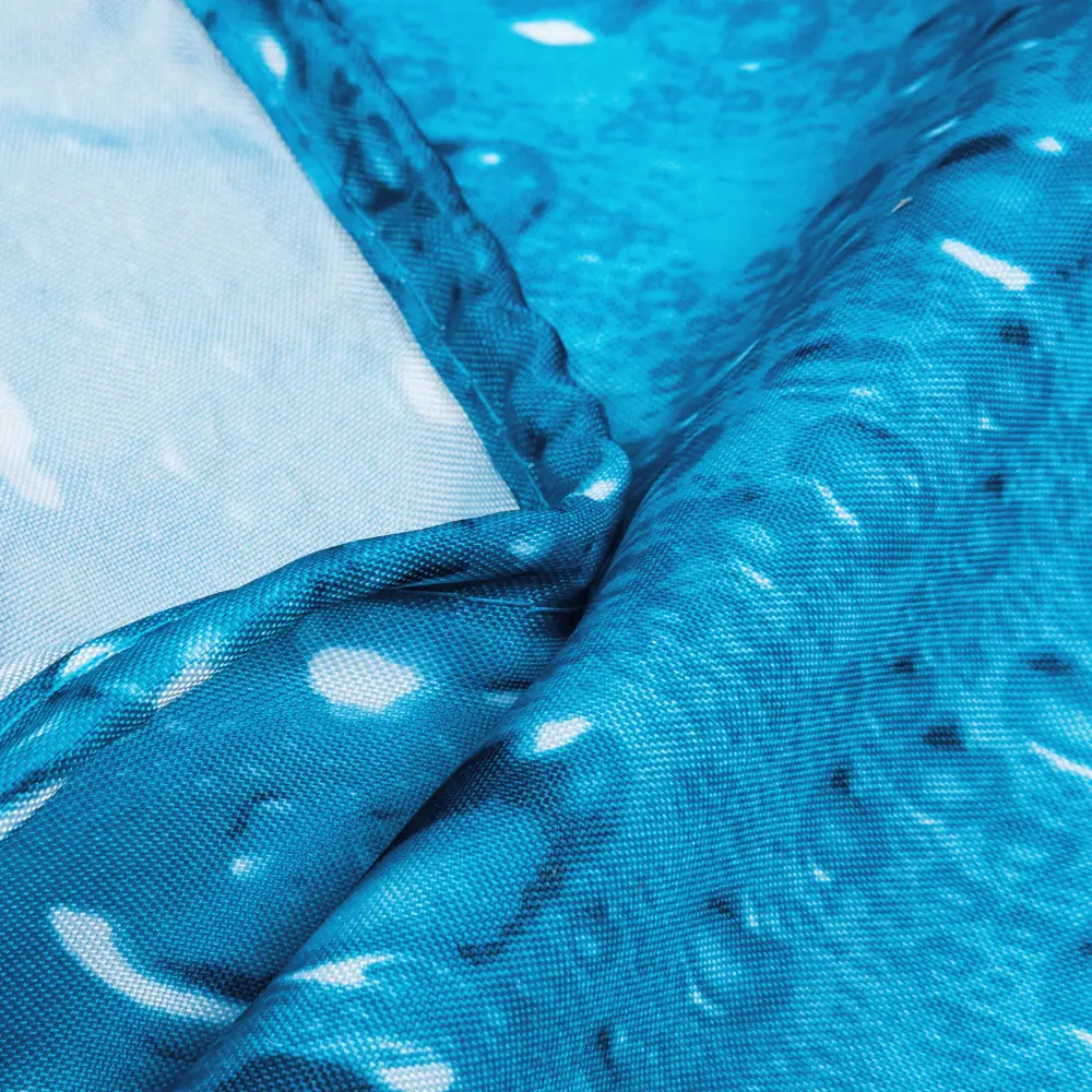 Штора для ванной комнаты «Aqua» 180x180 см цвет синий SWENSA SWC-90-55 STLM-2151174 - Вид №3