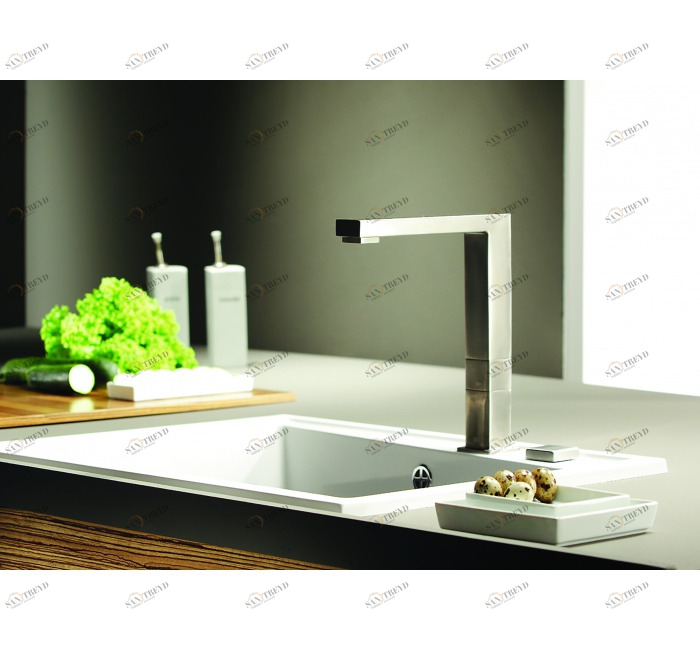 GENEBRE 65208 18 60 66 Смеситель для мойки из нержавеющей стали с прогрессивным картриджем 