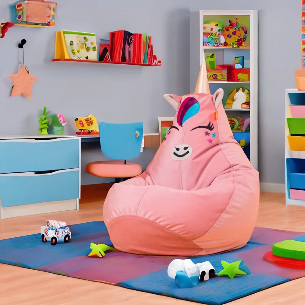 Кресло-груша Оксфорд Единорог XL Santreyd STLM-2123102 - Вид №2