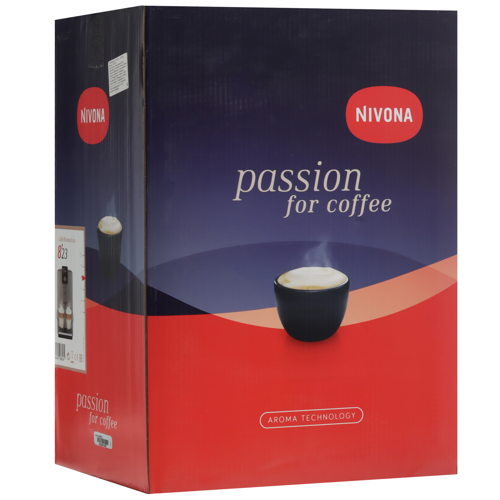 9183960 Кофемашина автоматическая Nivona CafeRomatica NICR 823 серебристый STDN-0078404 - Вид №9