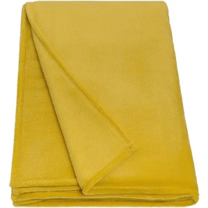 Плед Flandria 200x220 см микрофибра цвет желтый 89368077 STLM-2143474