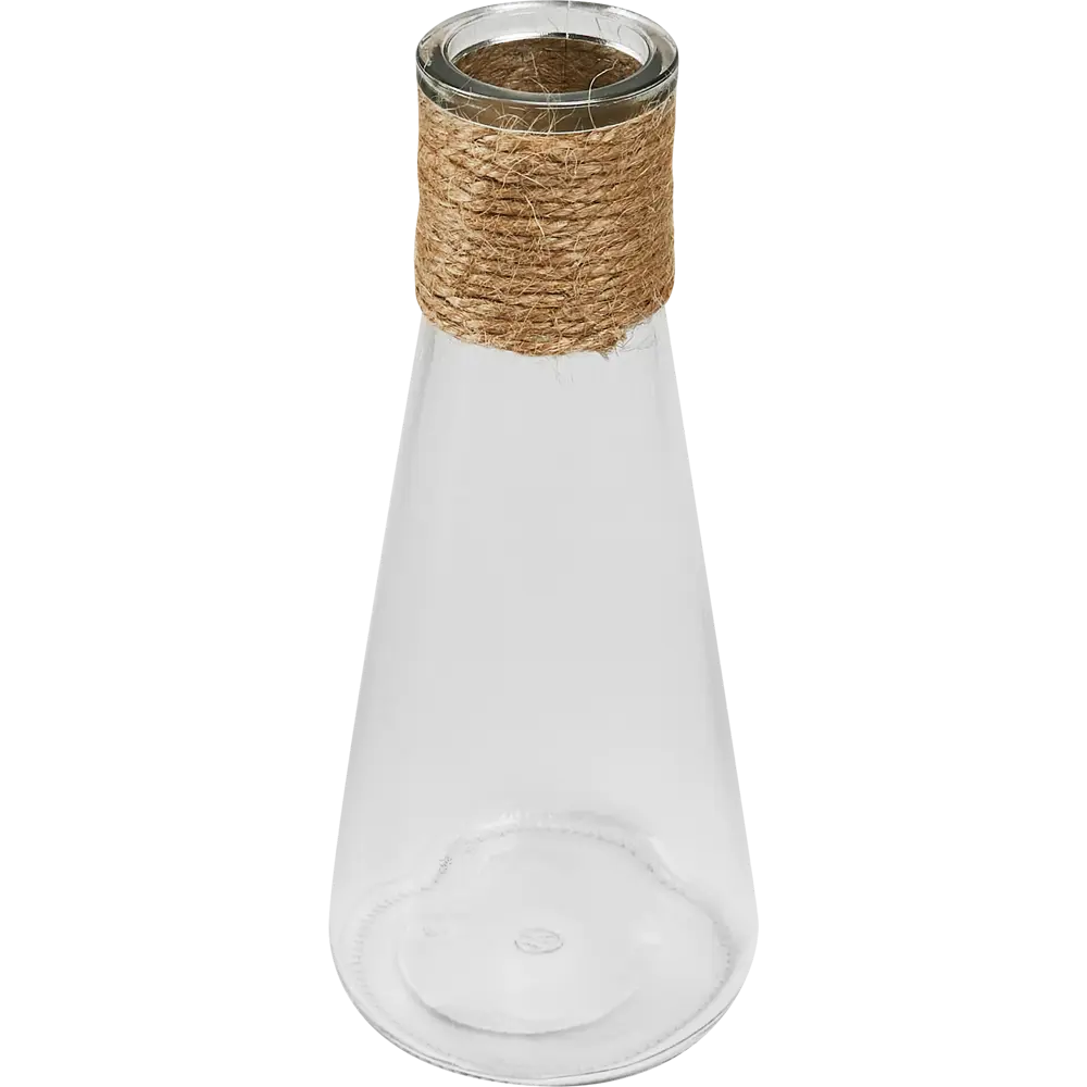 Ваза Акцент-2 стекло прозрачная 18.5 см Santreyd STLM-2109804 - Вид №1