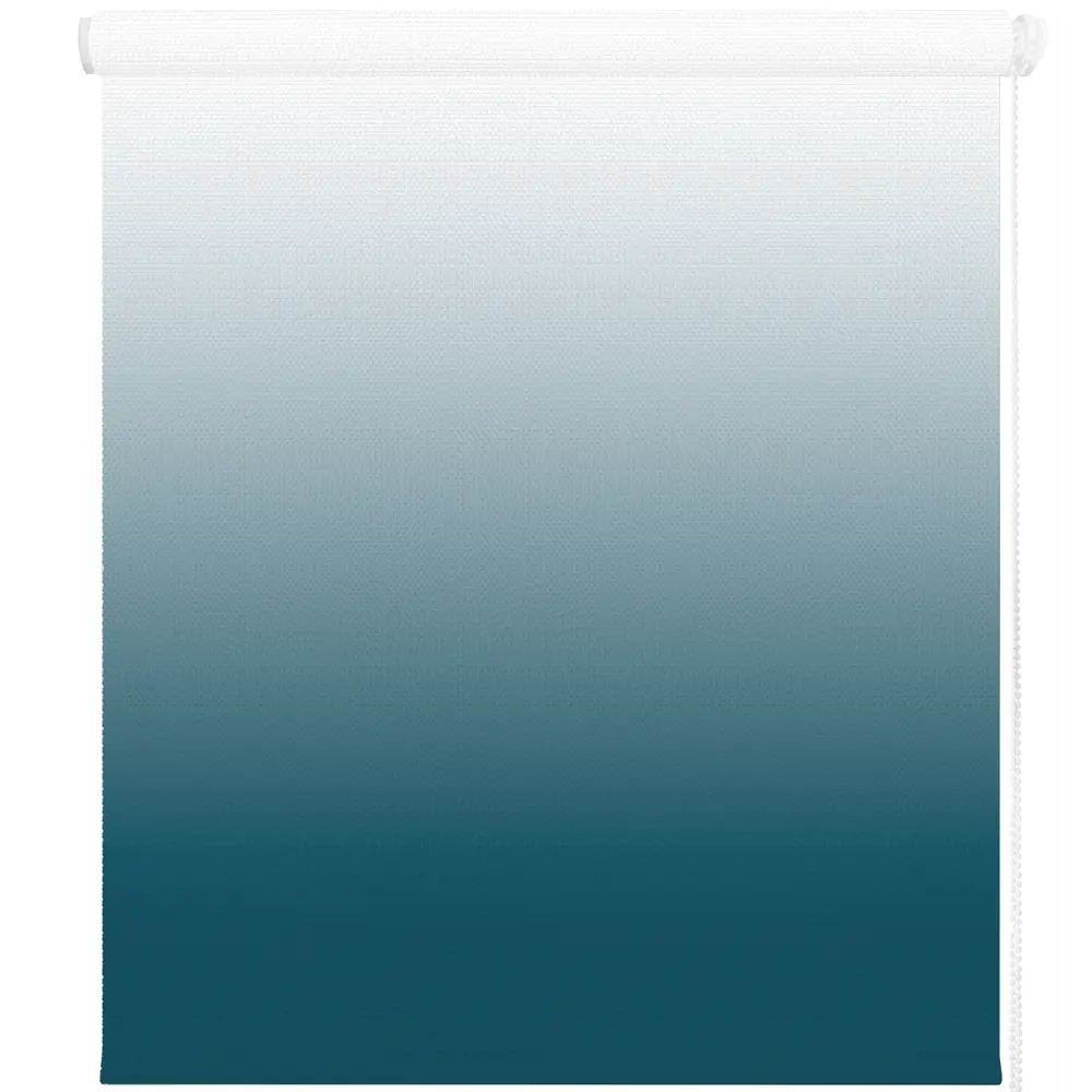 Штора рулонная Градиент 50x170 см цвет сине-белый DOMLEGRAND STLM-2031095