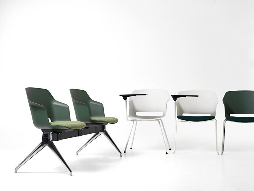 Diemme Полипропиленовый стул с салазками и подлокотниками Clop sun-id-1398540 - Вид №3