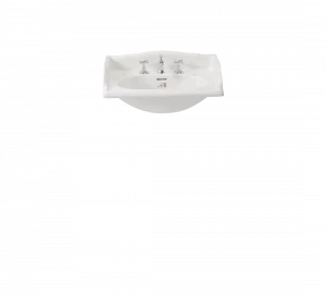 Gentry Home Таз большой белый Victorian Белый GH101814