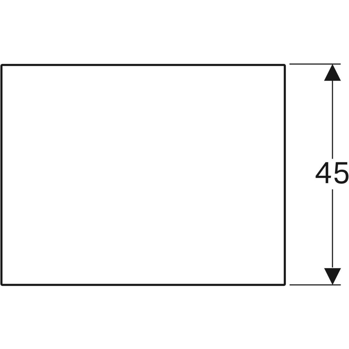 Стеклянная полка для ванной Geberit Xeno2 ARCH-00102462 - Вид №2
