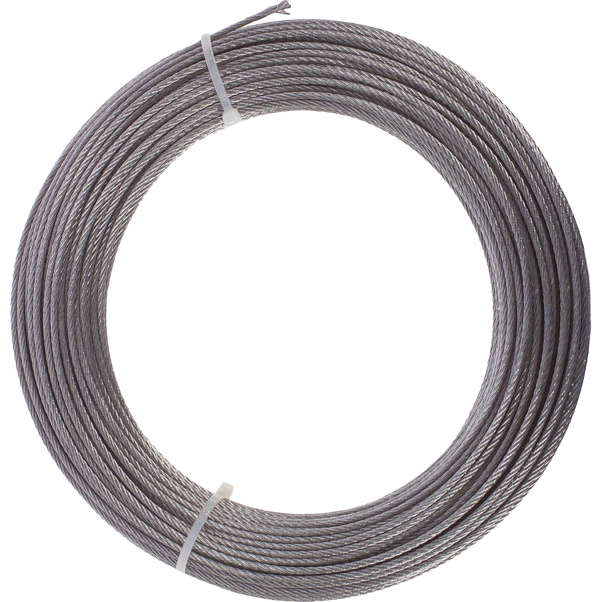 15956048 Трос стальной DIN 3055 2 мм 50 м, цвет цинк Santreyd  - Вид №2