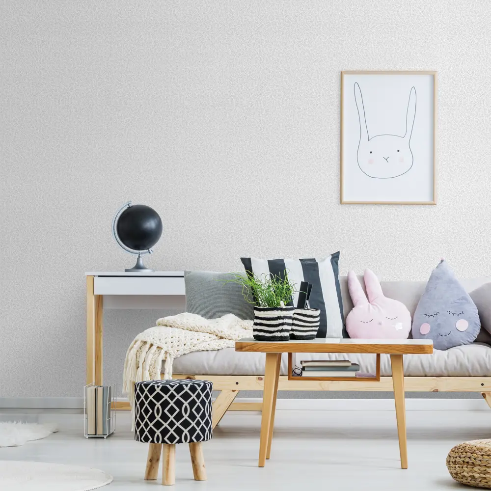 Обои под покраску флизелиновые Ateliero Берест бежевые 1.06 м At1008-02ОАВ Береста STLM-2085131 - Вид №2