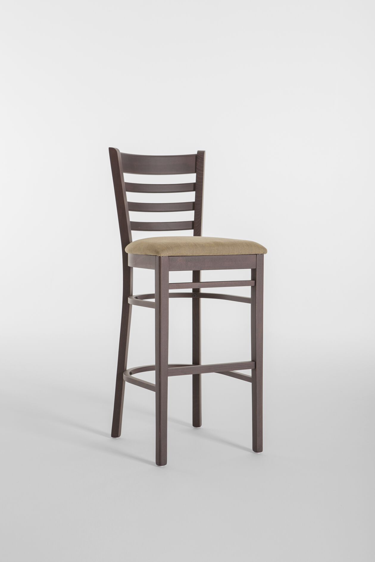 Высокий стул из бука с мягким сиденьем Palma Америка ARCH-00095252 - Вид №9