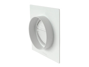 Пластина для настенного прохода с обратным клапаном