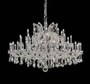 Masiero Металлическая люстра с кристаллами swarovski® Maria teresa