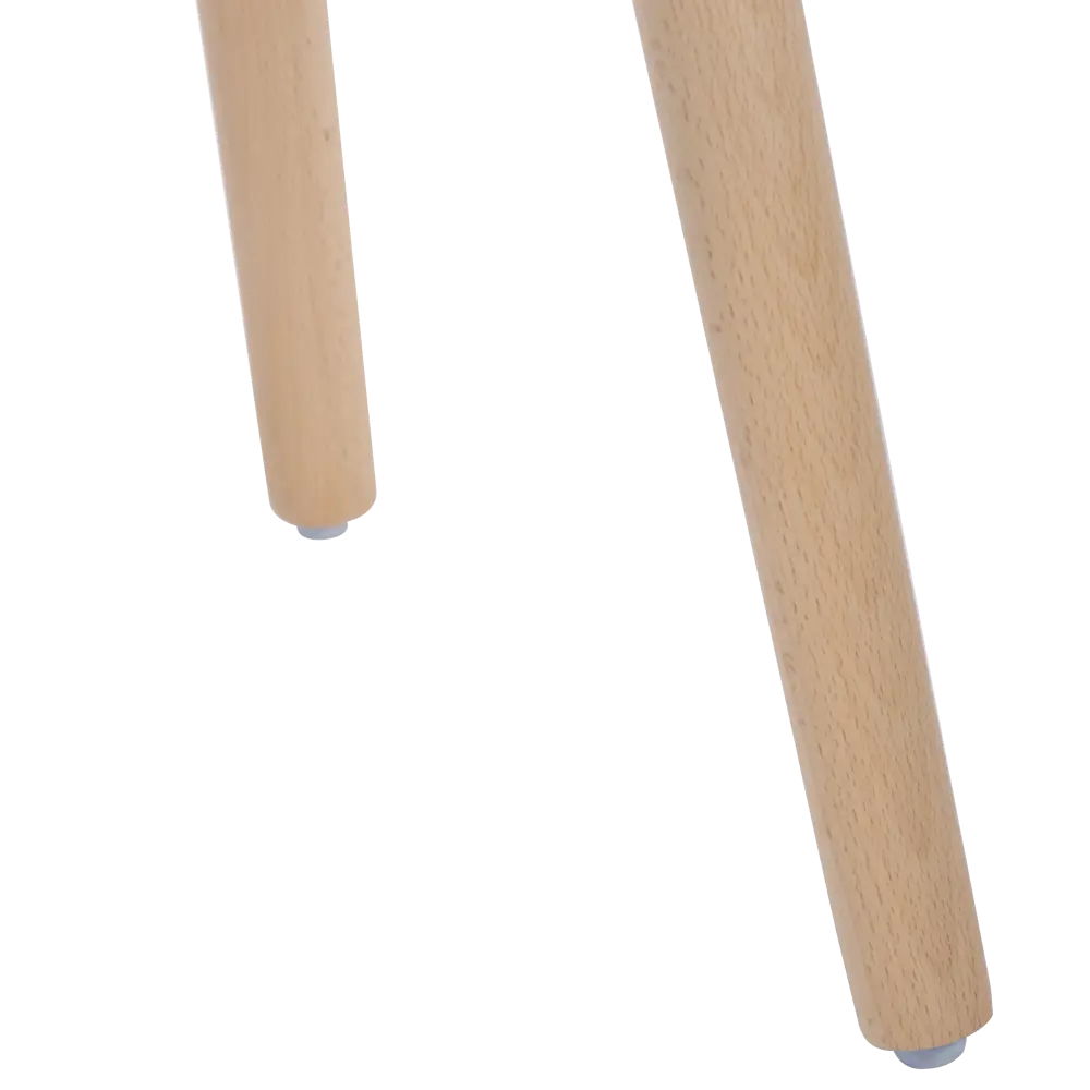 Основание барного стула DELINIA Руан с хромированной сталью и деревянными элементами 89132402 STLM-0078843 - Вид №4