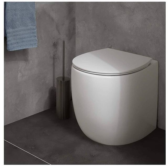 S557T0R0V7.140 Приставной унитаз напольный Синий A. e T. Italia Dot Италия AeT ITALIA DOT 2.0 - Вид №2